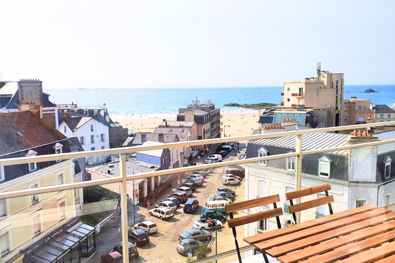 Bright Apt With Balcony Panoramic View Saint-Malo Exterior foto